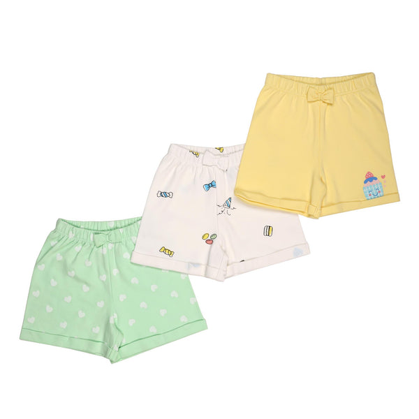 Candy Cut Shorts - 3 Pack