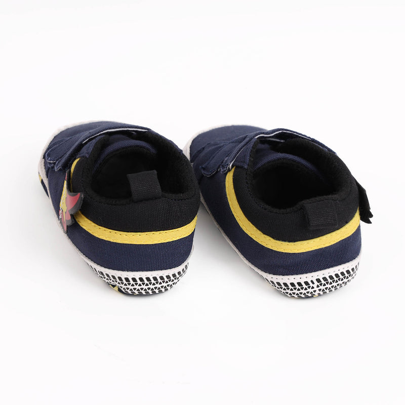Flaming Baby Shoes - Navy Blue