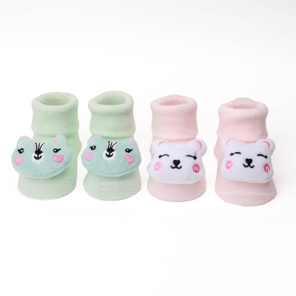 Happy Kittens 3D Socks - 2 Pack