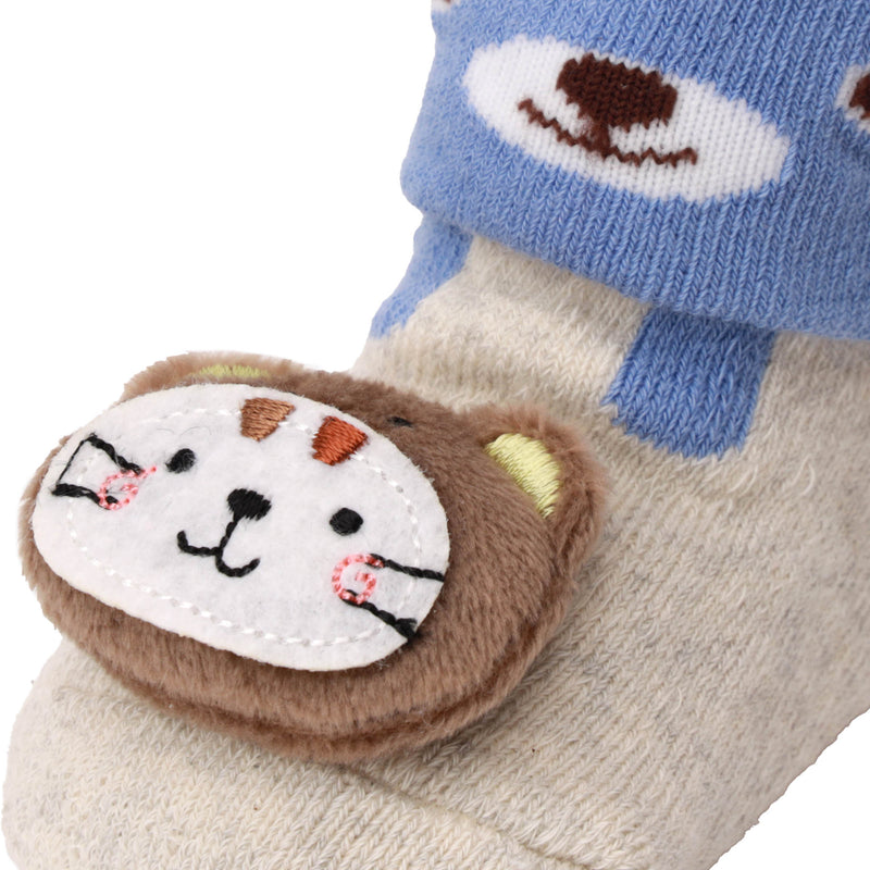 Mushroom & Bears 3D Socks - 2 Pack