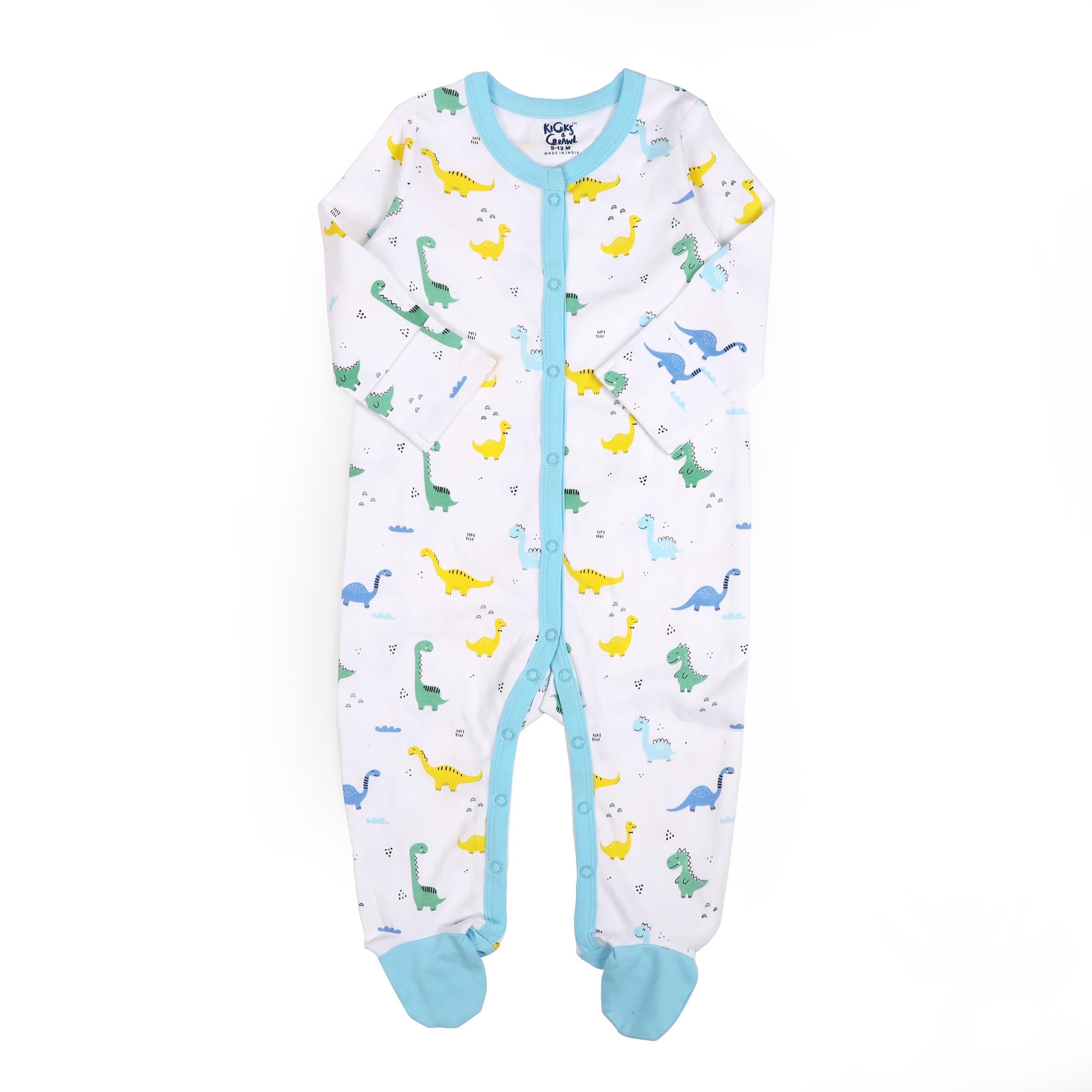 Mommy's Favourite Dino Sleepsuit - 2 pack