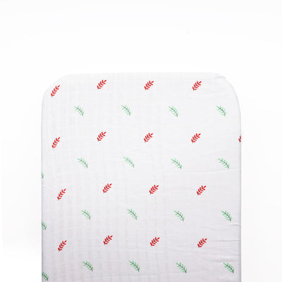 Sleepy Leaves Organic Crib Sheet