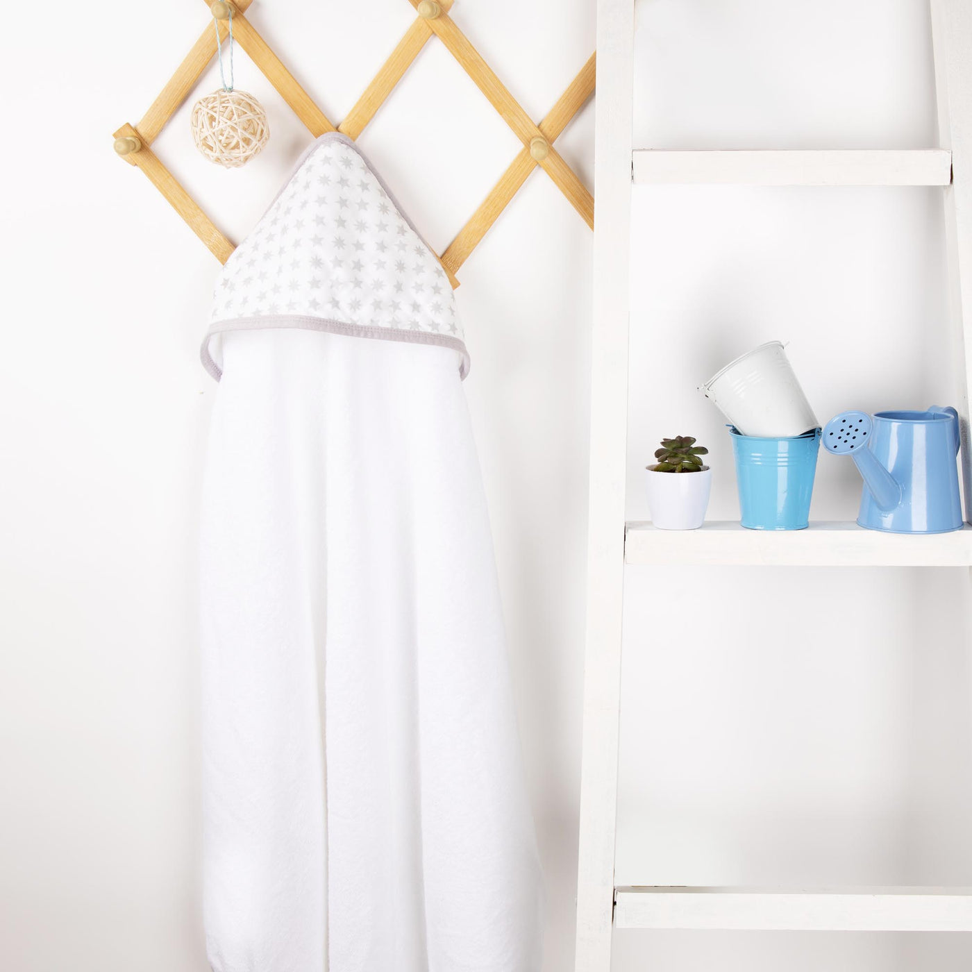 Star & Shine Muslin Hooded Towel