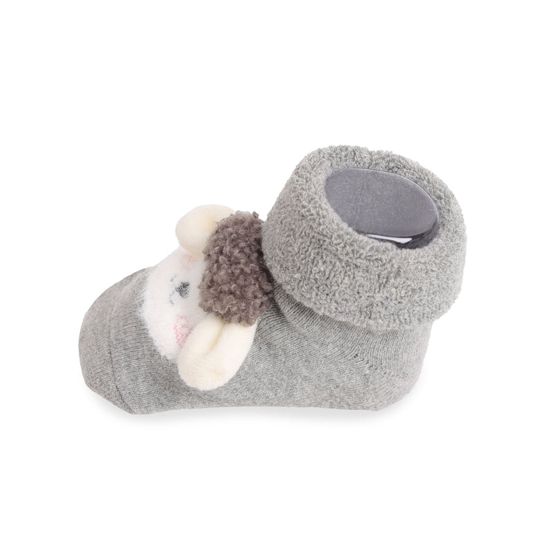 Baby Sheep Blue & Grey 3D Socks - 2 Pack