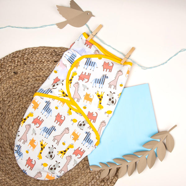 Zoo Day Ready Swaddle