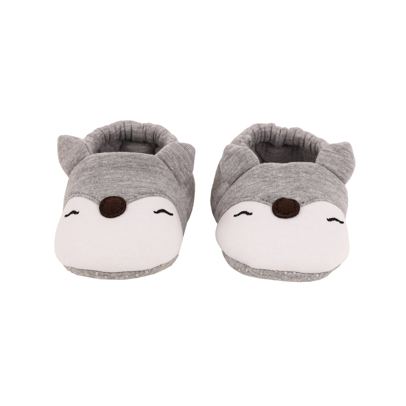 Grey Foxy Crawls Elastic Booties