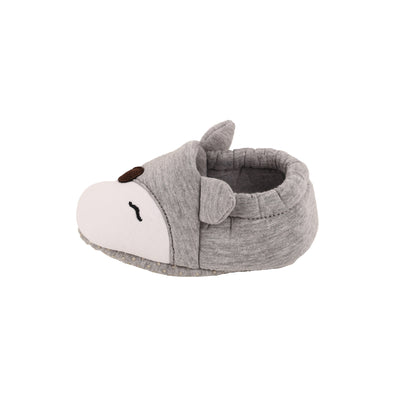 Grey Foxy Crawls Elastic Booties