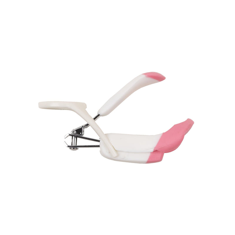 Pink Nail Cutter with Magnifier