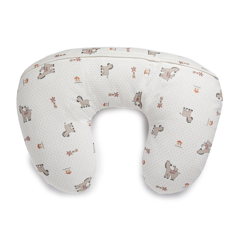 Horse & Farmhouse Feeding Pillow