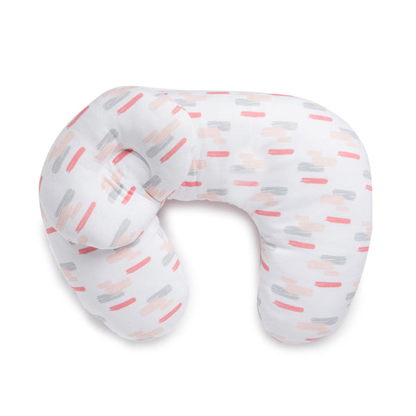 Pink & White Feeding Pillow