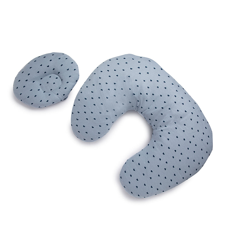 Blue Feeding Pillow