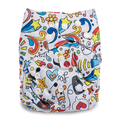 Rockstar Reusable Cloth Diaper