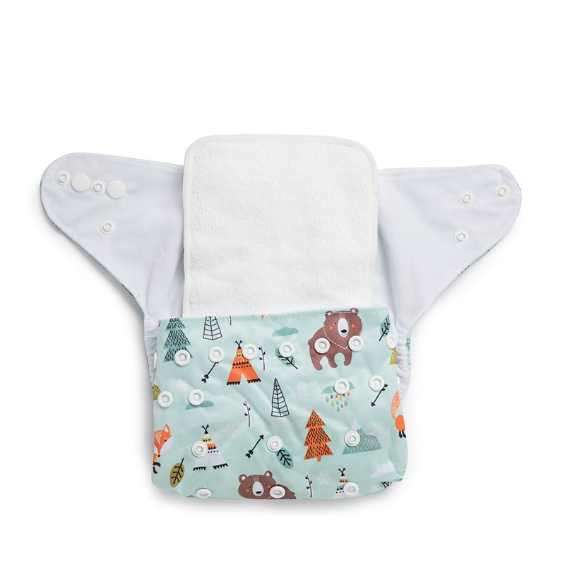 Fun in Forest Reusable Cloth Diaper