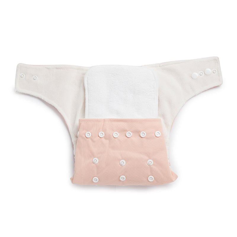 Reusable Peach Cloth Diaper