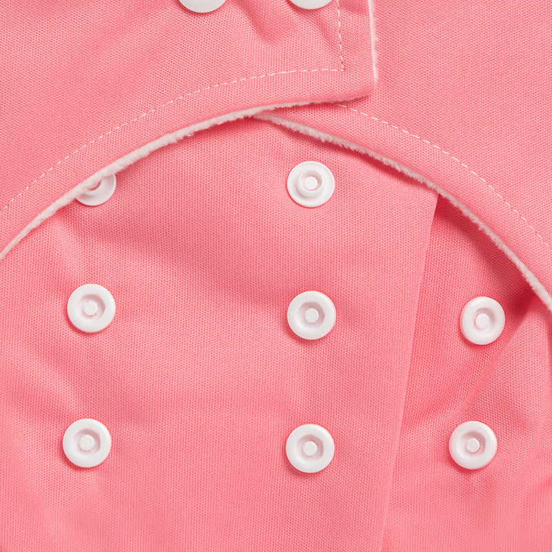 Reusable Pink Cloth Diaper