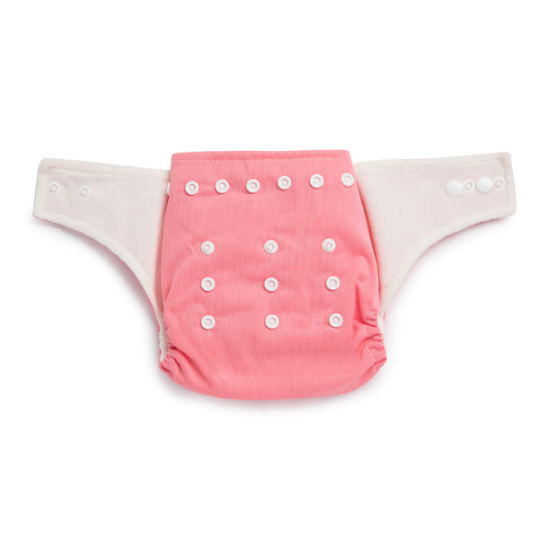 Reusable Pink Cloth Diaper