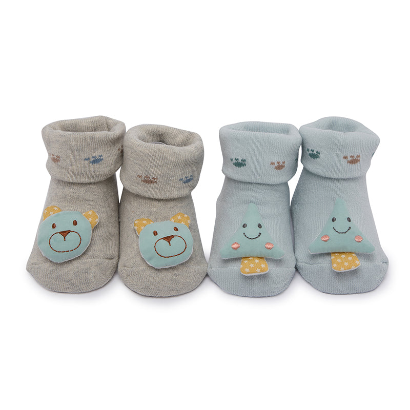 Teddy & Tree 3D Socks