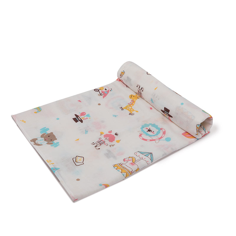 Circus Ballerina Cotton Swaddles - 2 pack