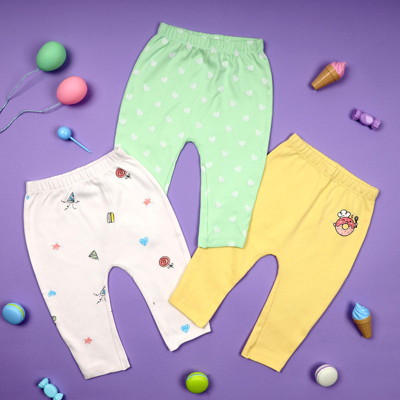 Party Pants Diaper Leggings - 3 Pack