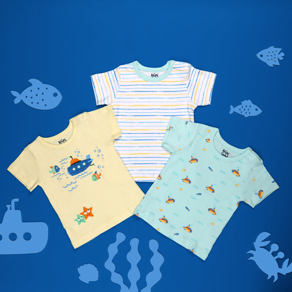 Submarine Seas Baby Tshirts