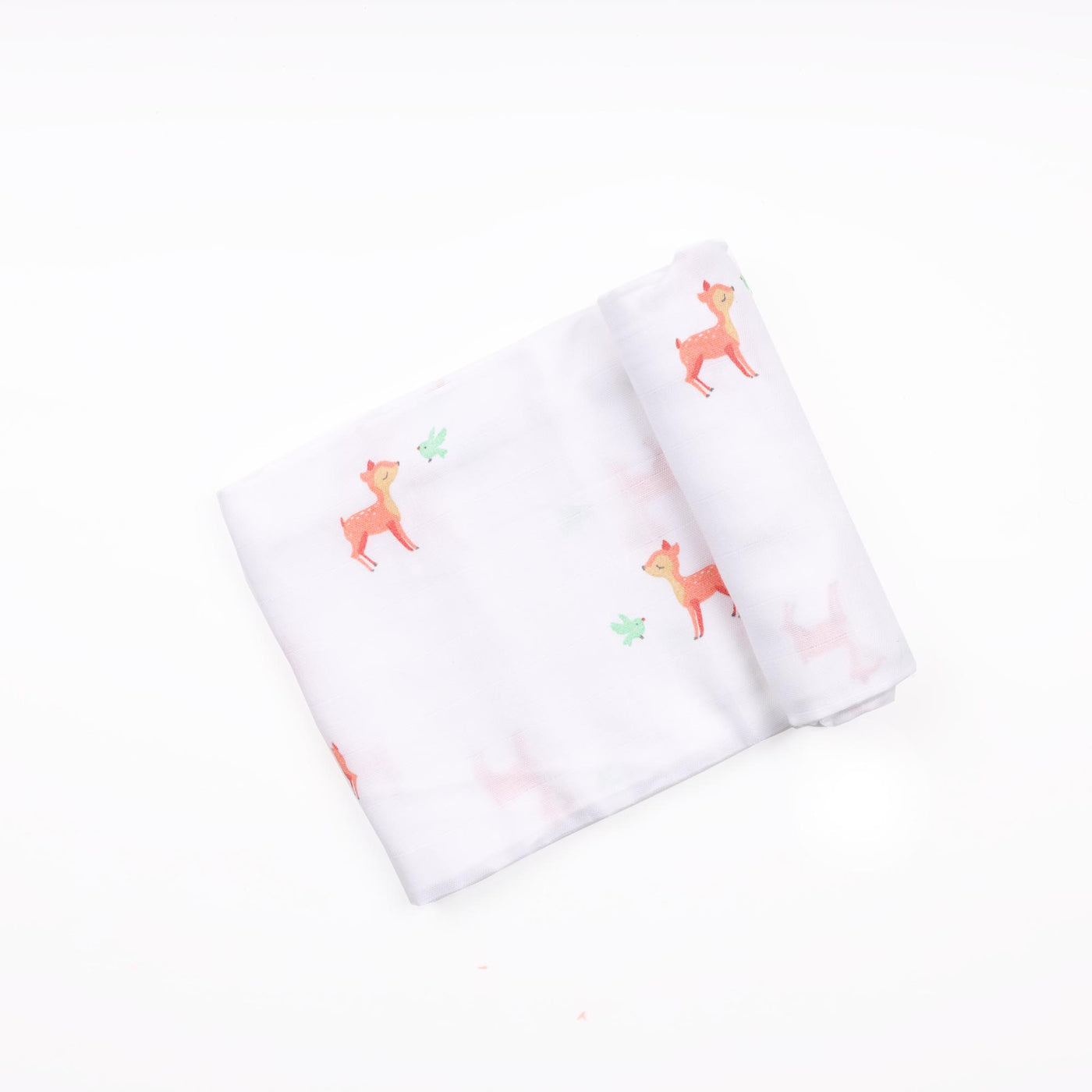 Pink Deers Organic Swaddle - 2 pack