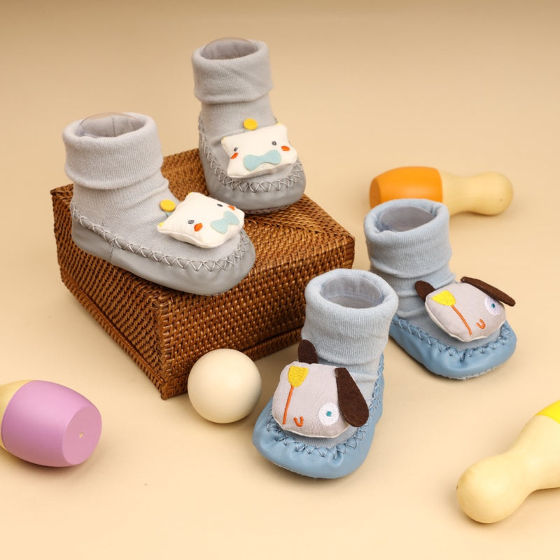 Bobby & Doggy Baby Booties - 2 Pack