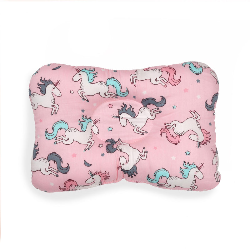 Pink Unicorn Baby Pillow