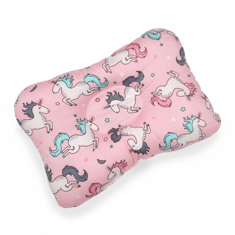 Pink Unicorn Baby Pillow