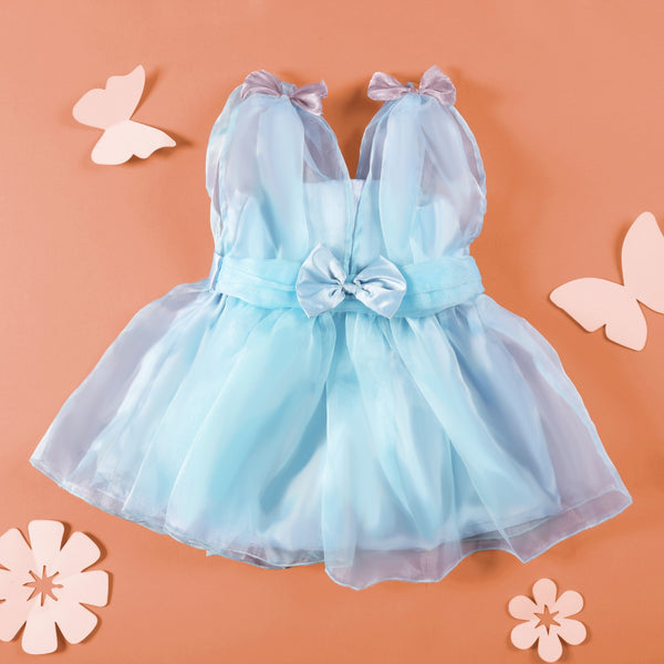 Baby Blue Party Frock