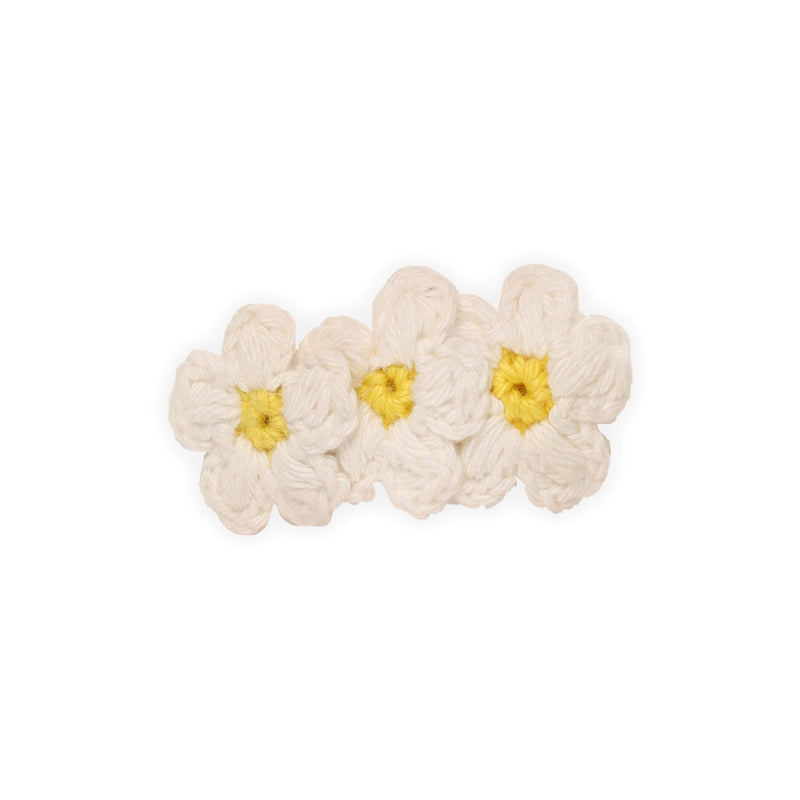 Daisy Me Crochet Hairclips - Pack of 3